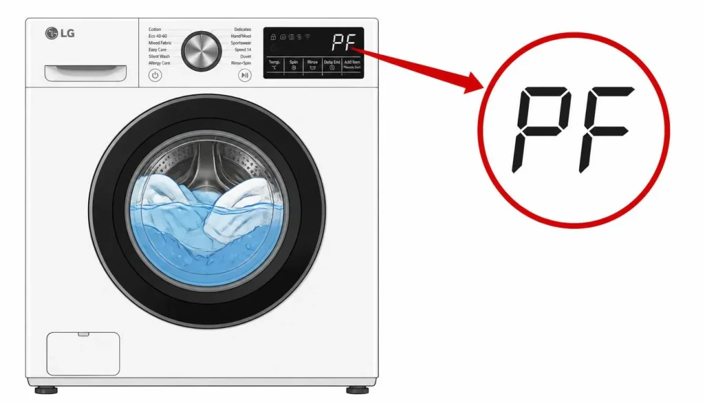 LG Washer PF Error: Causes and Solutions LG Washer PF Error: Causes and Solutions