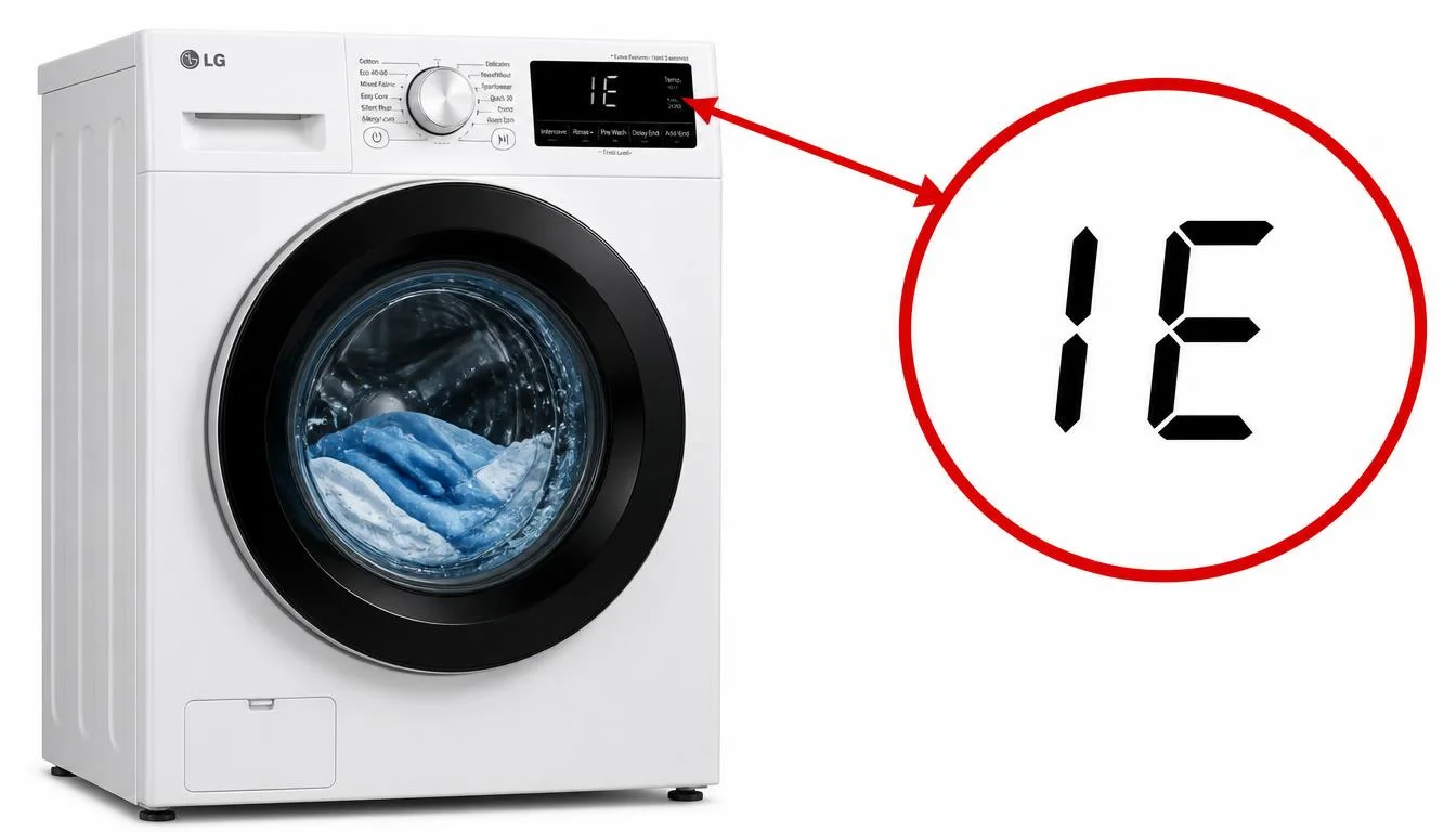 LG washer IE error