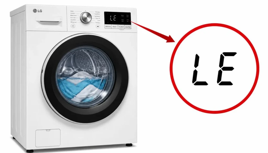 LG Washer – What is an LG Washing Machine LE Error Code? LG Washer – What is an LG Washing Machine LE Error Code?