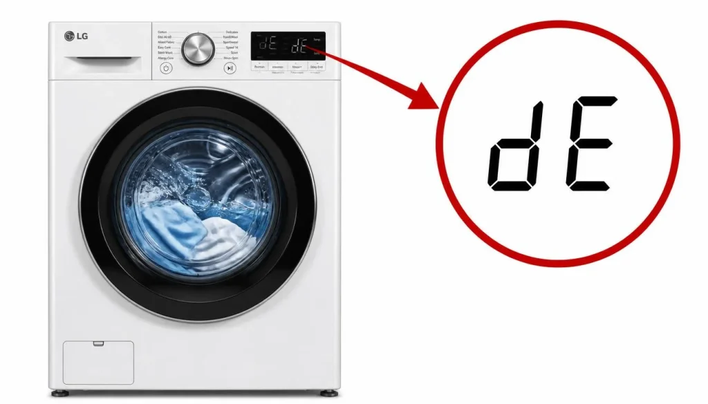 LG Front Load Washer dE Error – Door Not Closing LG Front Load Washer dE Error – Door Not Closing