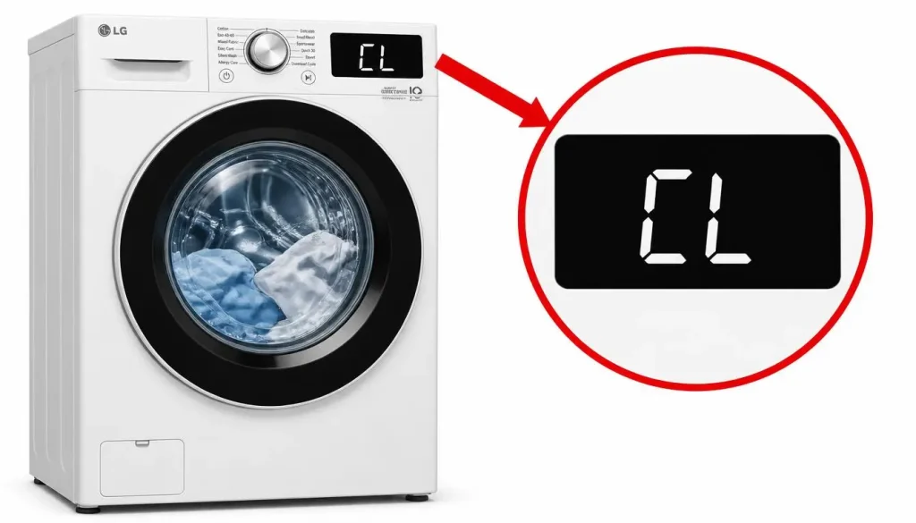 LG Front Load Washer CL Code (Child Lock) LG Front Load Washer CL Code (Child Lock)
